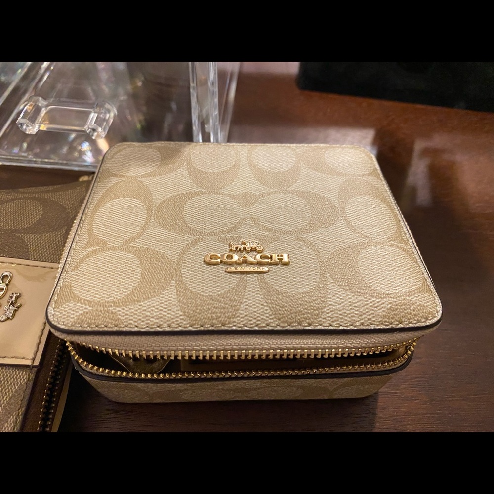 Coach jewelry box